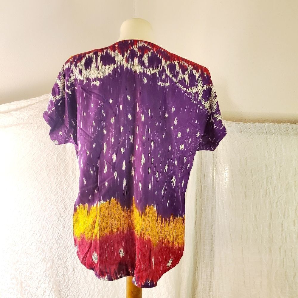 Authentics VTG Boho Top Size Medium - Picture 5 of 10